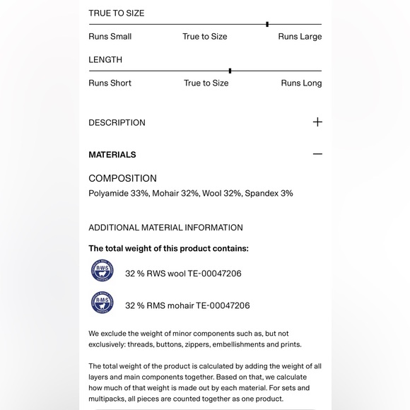 H&M Premium Oversized sweater in a soft knit with mohair and wool content NWT - Picture 7 of 14